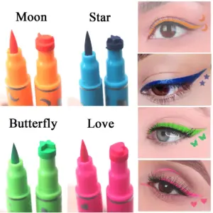 Dual-ended Liquid Eyeliner with Pattern Stamps 7 Sd8d09b305cc342b3bdaabd8de2b32695w