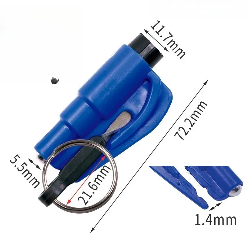 Compact Car Emergency Rescue Tool in Black or Red 2 Compact Car Emergency Rescue Tool in Black or Red - Image 2