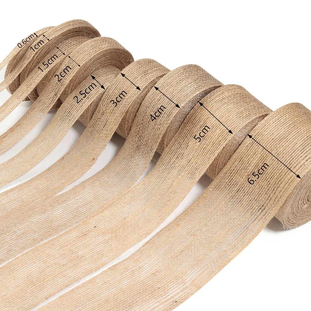 Vintage Jute and Polyester Ribbon Collection 2 Vintage Jute and Polyester Ribbon Collection - Image 2