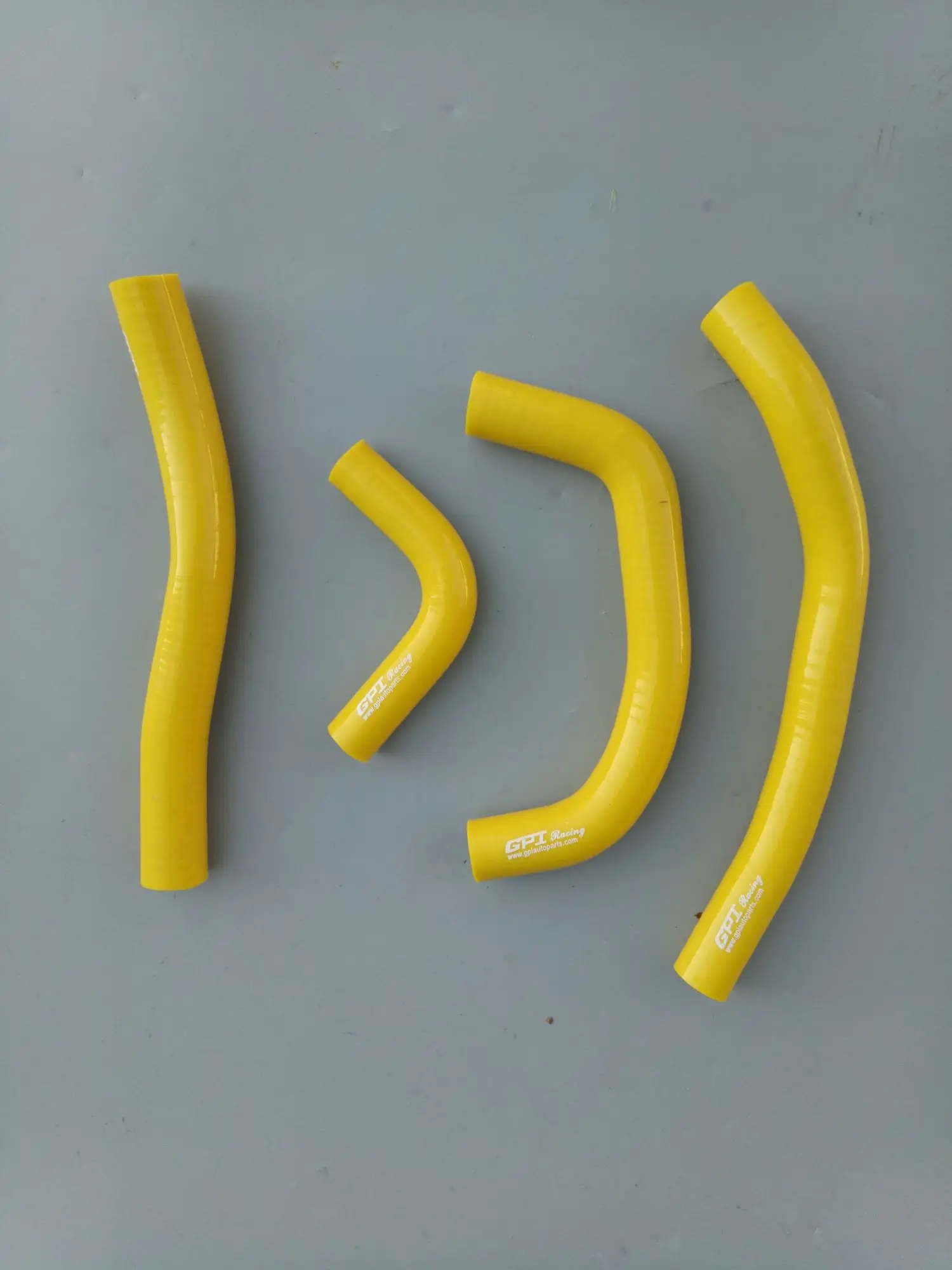 Yellow Silicone Radiator Hose Kit for Honda CRF450R 2017-2020 2 Yellow Silicone Radiator Hose Kit for Honda CRF450R 2017-2020 - Image 2