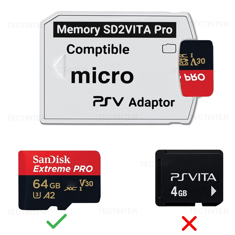 Memory SD2VITA Pro Adapter for PS Vita 4 Memory SD2VITA Pro Adapter for PS Vita - Image 4