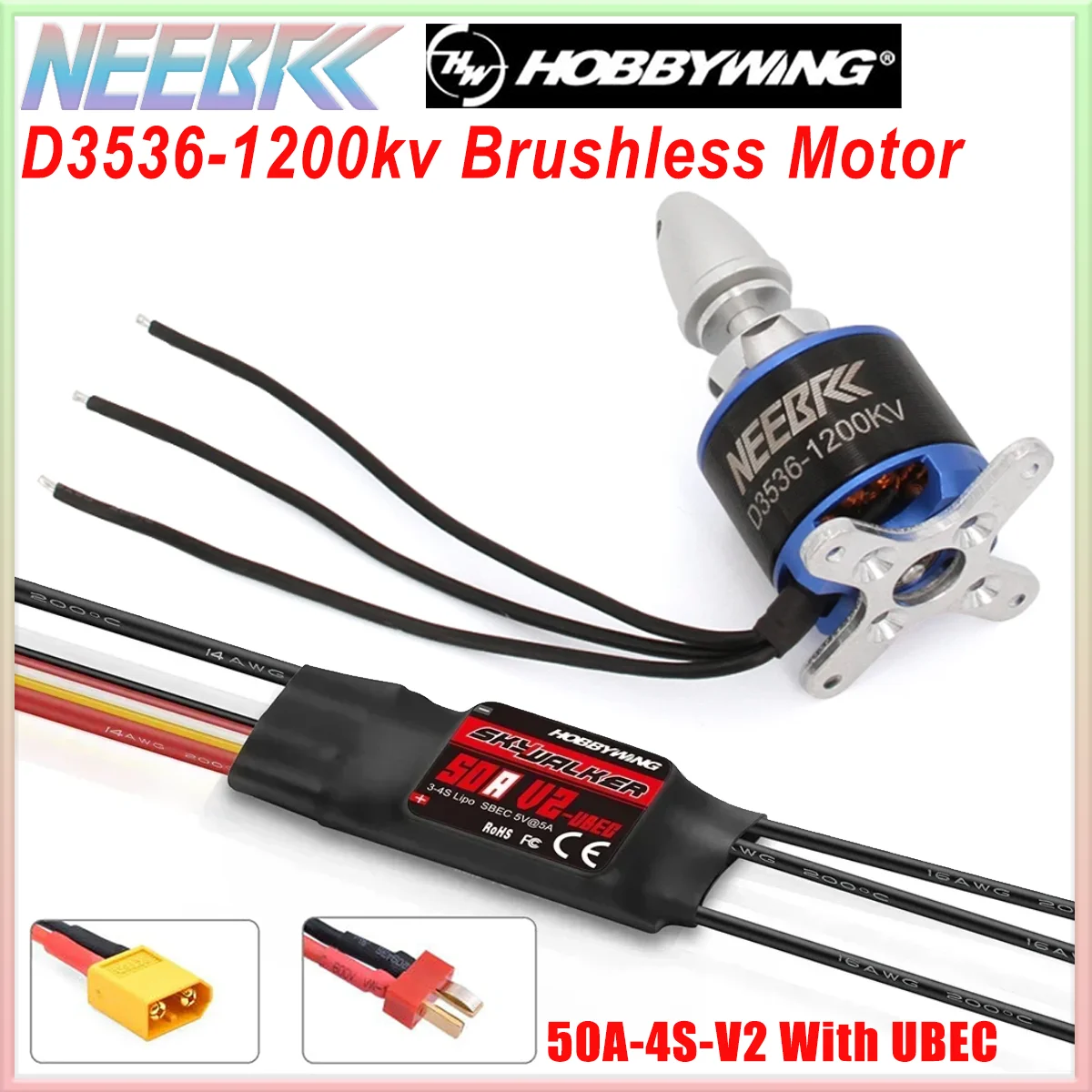 D3536 1200KV Brushless RC Motor 1 D3536 1200KV Brushless RC Motor