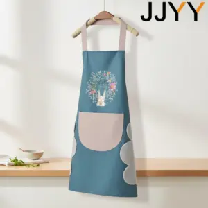 Waterproof Kitchen Apron with Floral Pattern 14 Sda1c6f57a70845de94bc26550ca0c4ed6