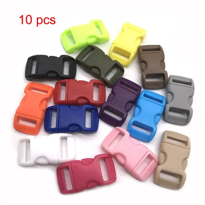 10mm Plastic Side-Release Buckle for DIY Projects 8 10mm Plastic Side-Release Buckle for DIY Projects - Image 8