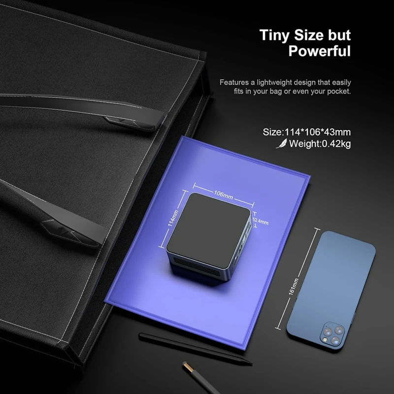 Mini PC Host with AMD Ryzen & 8K Support 6 Mini PC Host with AMD Ryzen & 8K Support - Image 6