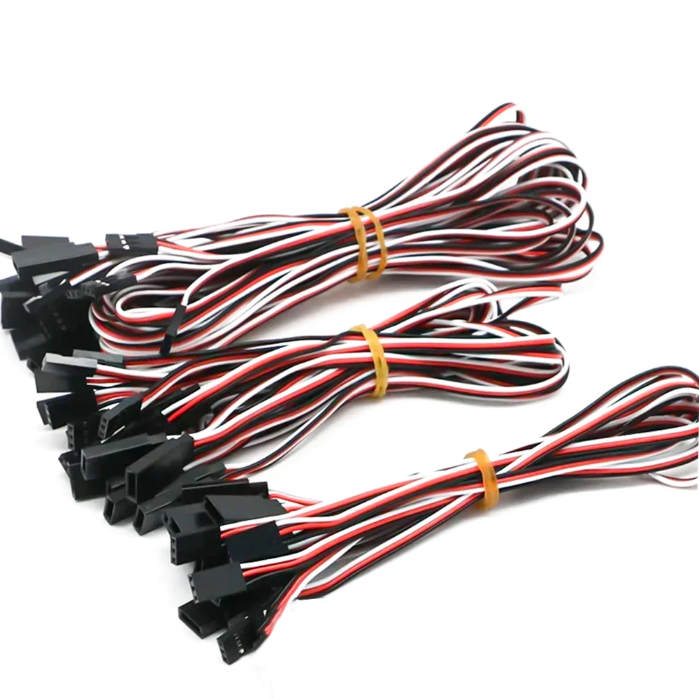 RC Servo Extension Cables Set (15cm, 30cm, 50cm) 2 RC Servo Extension Cables Set (15cm, 30cm, 50cm) - Image 2
