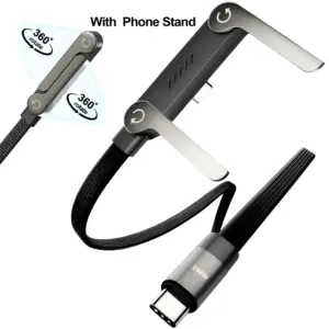 Foldable 2-in-1 Data & Phone Holder Cable 8 Sdaa985b030474eefa8a4803f2c3c8344J