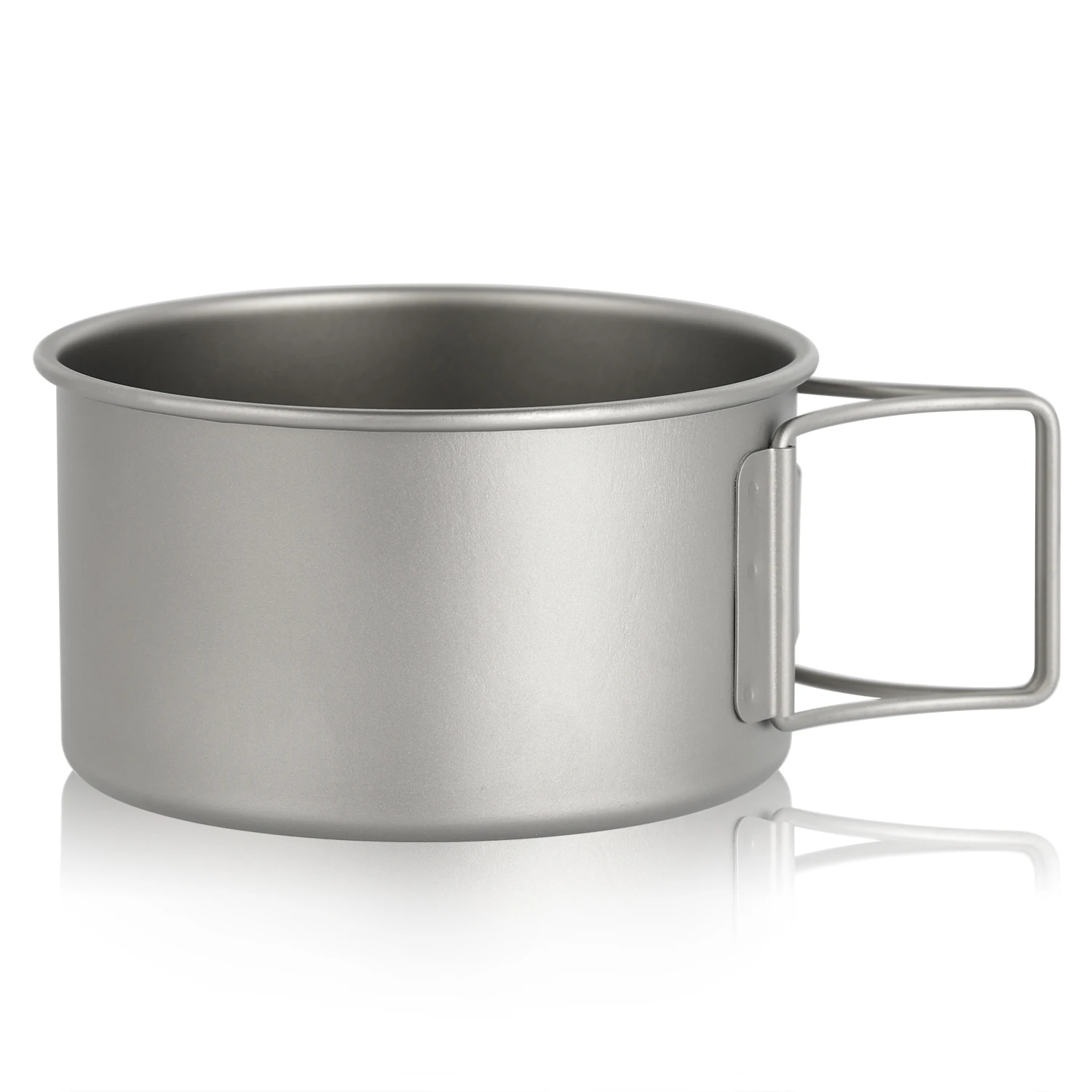 Titanium Folding Handles Bowl 450ml/550ml 4 Titanium Folding Handles Bowl 450ml/550ml - Image 4