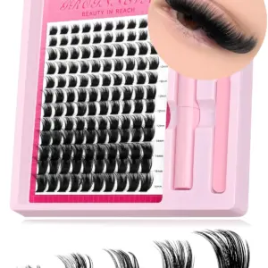 GROINNEYA DIY Lash Extension Kit with 10-16 mm Clusters 11 Sdabf58d64ca241239f86c0dc78c4e85c4