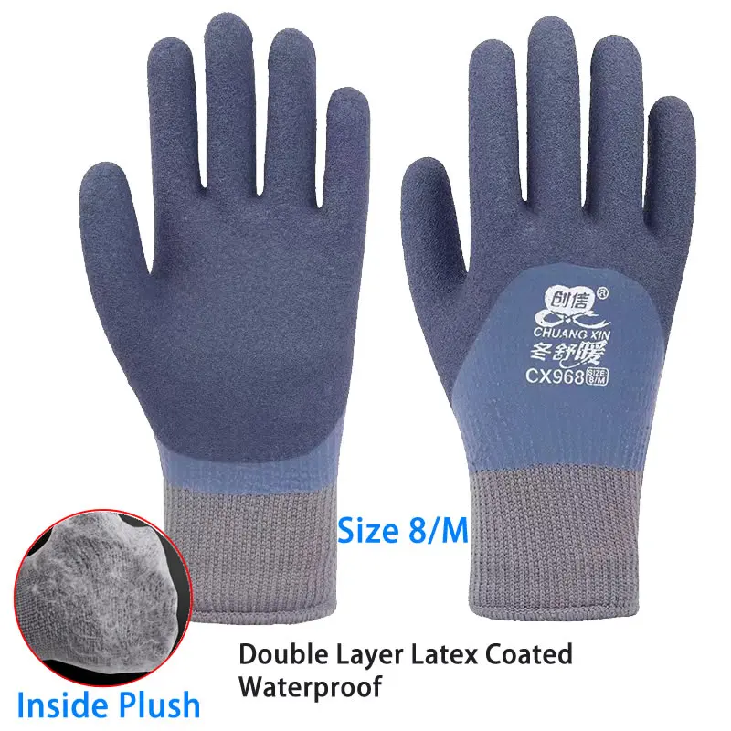 Winter Thermal Work Gloves Waterproof and Warm 8 Winter Thermal Work Gloves Waterproof and Warm - Image 8
