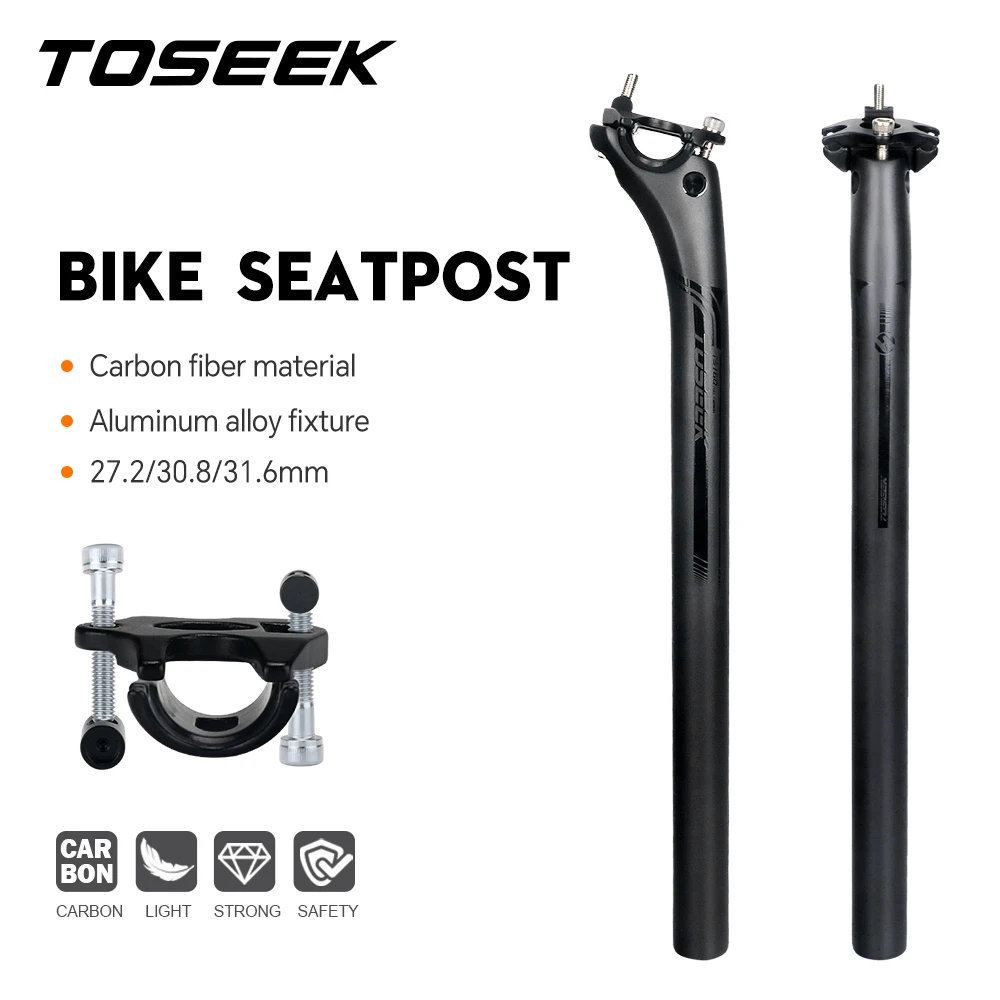 Carbon Bike Seatpost 27.2/30.8/31.6mm 350/400mm 1 Carbon Bike Seatpost 27.2/30.8/31.6mm 350/400mm