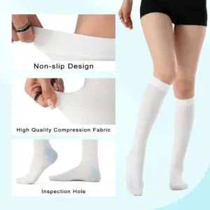 White Support Thigh-High Compression Stockings 12 Sdb9e670f49bd4b4faafc1d42090050142