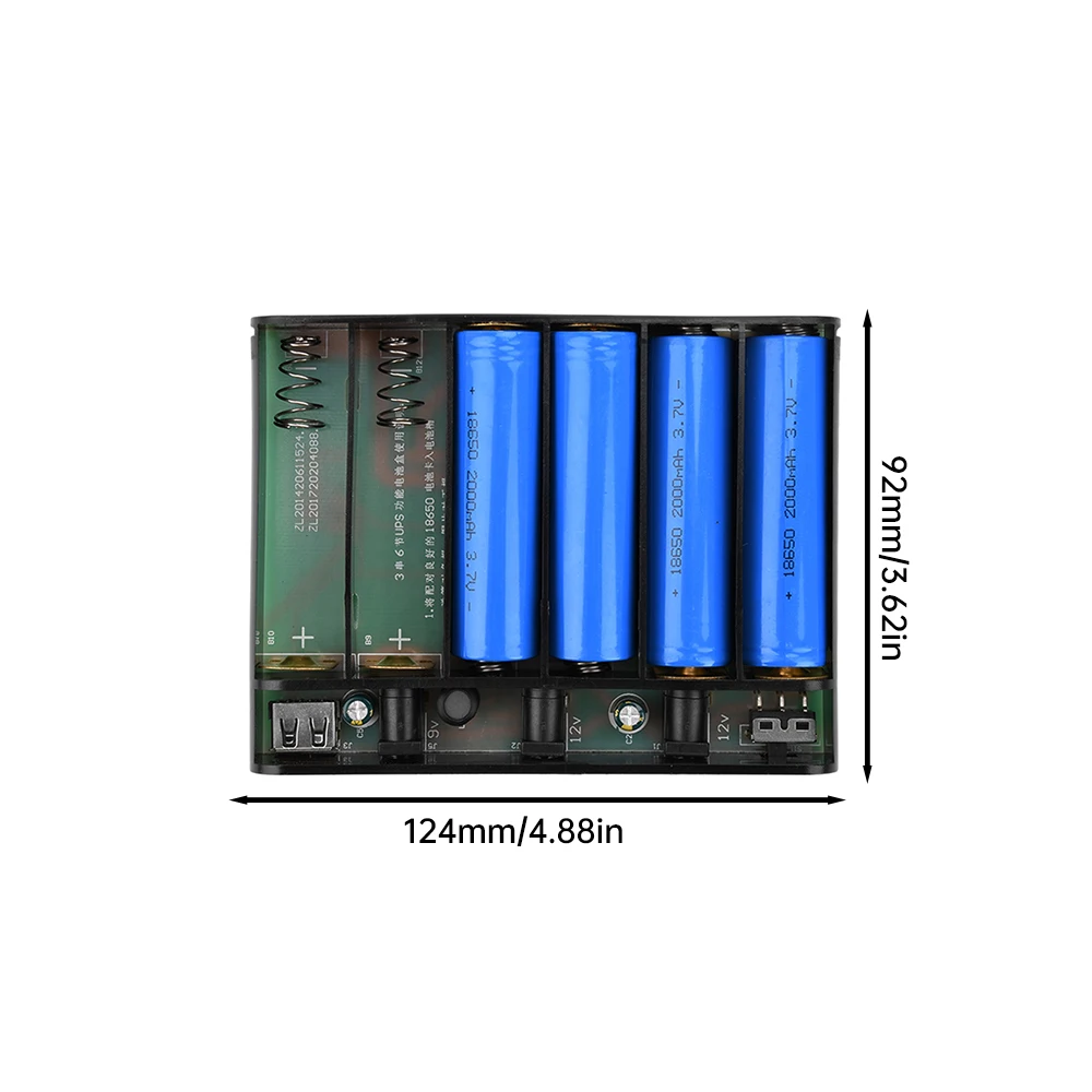 6-Battery Power Supply Box for 18650 Cells 4 6-Battery Power Supply Box for 18650 Cells - Image 4