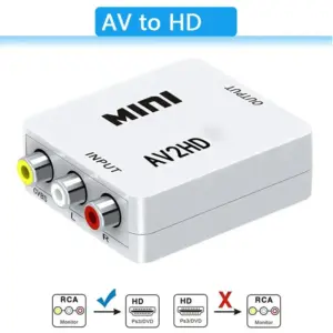 Mini AV to HDMI Converter for HD Display 9 Sdc9625254ff34164b2685a5bd47f693fD