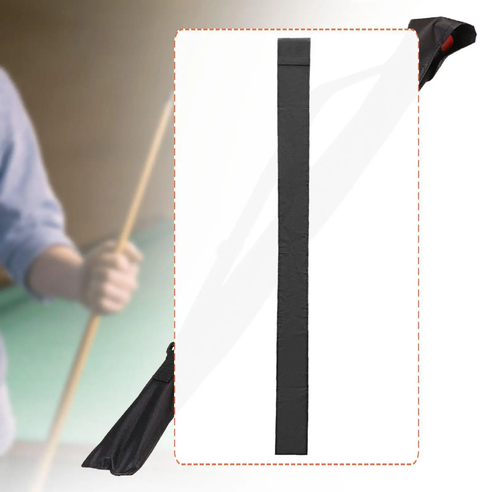 Black Oxford Pool Cue Case 80.5cm & 118cm 4 Black Oxford Pool Cue Case 80.5cm & 118cm - Image 4