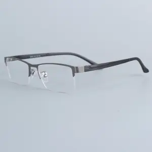 Bellacca 6606 Black Men's Semi-Rimless Eyeglasses 11 Sdcd2ca17c77947129da07976467bb4c1W