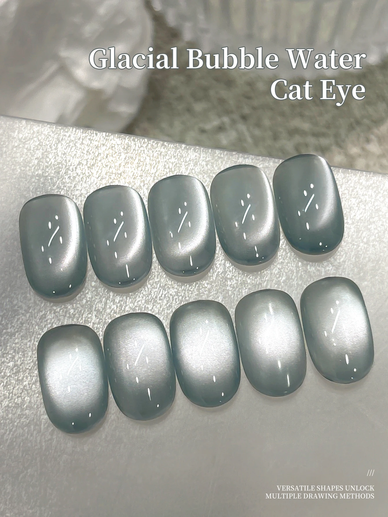 Ice-Inspired Gel Nail Polish - Glacier Series 15ml 3 Ice-Inspired Gel Nail Polish - Glacier Series 15ml - Image 3