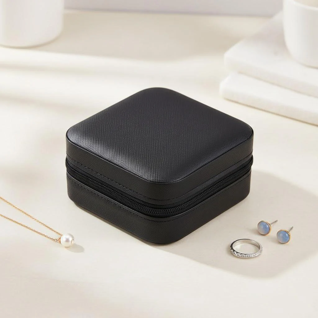 Elegant Travel Jewelry Organizer for Women 9 Elegant Travel Jewelry Organizer for Women - Image 9