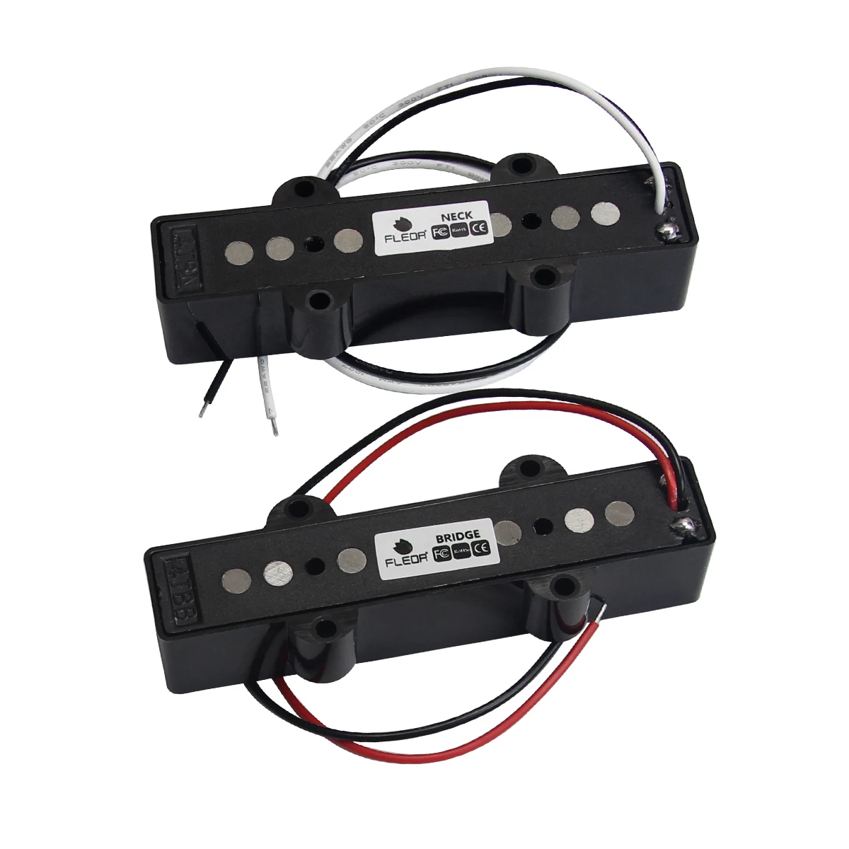 Vintage Black Alnico 5 JB Bass Pickup for 4-String Models 4 Vintage Black Alnico 5 JB Bass Pickup for 4-String Models - Image 4