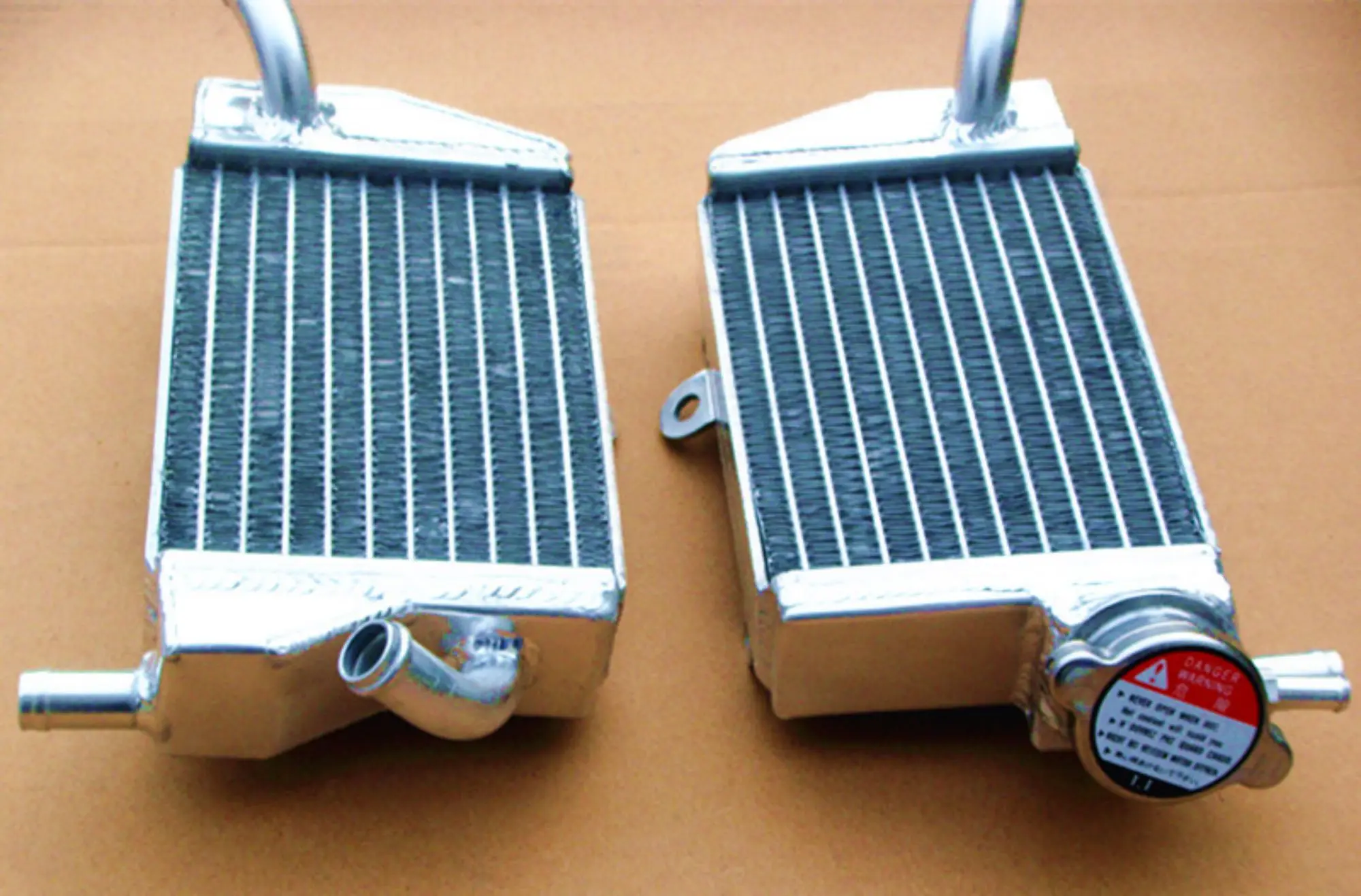 KTM 65 Series Aluminum Radiator Set 40% Cooler 5 KTM 65 Series Aluminum Radiator Set 40% Cooler - Image 5