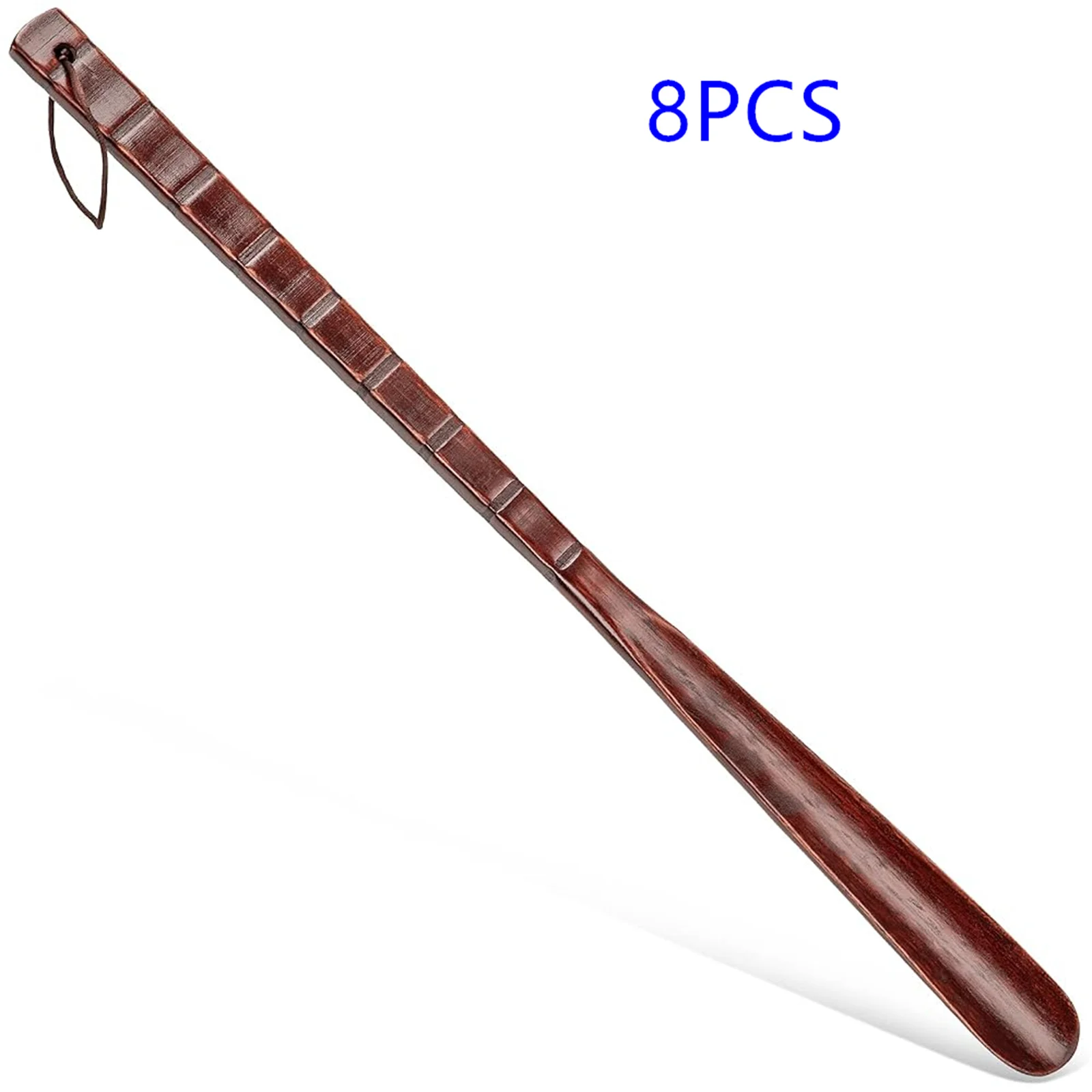 Wooden Long Shoehorn 54cm with Leather Rope 9 Wooden Long Shoehorn 54cm with Leather Rope - Image 9