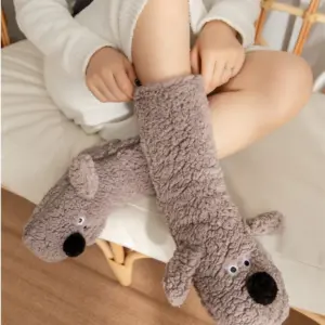 Fluffy Dog Socks for Women in Multiple Colors 14 Sdd941cf09f7949bdb33919180728133dJ