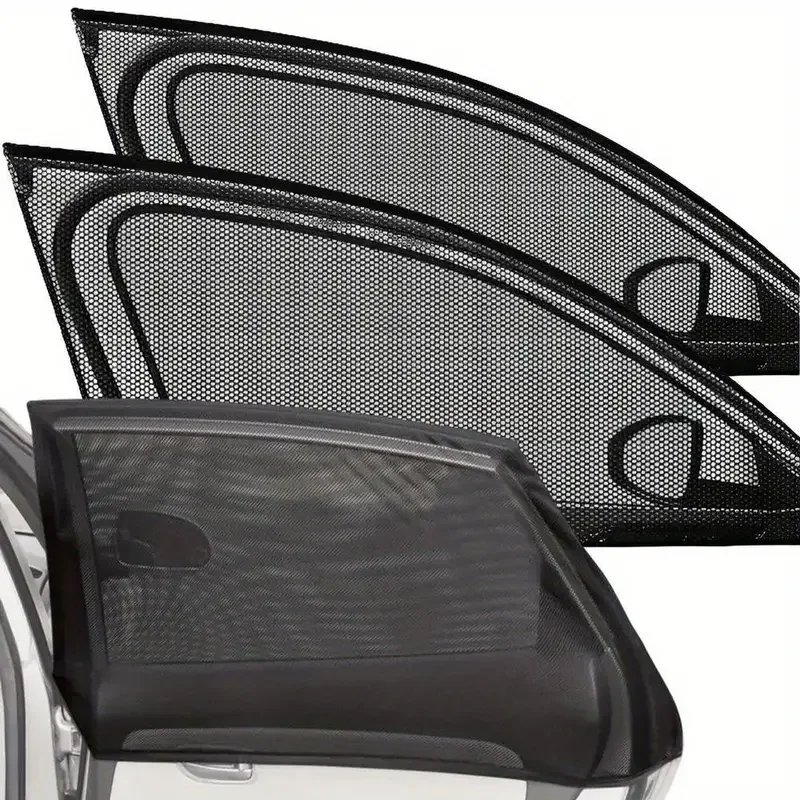 Vehicle Side Window Mesh Sunshade for Cars and SUVs 5 Vehicle Side Window Mesh Sunshade for Cars and SUVs - Image 5