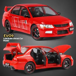 1/24 Scale Mitsubishi EVO9 Diecast Model for Collectors