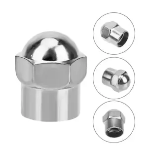 Chrome Tire Valve Caps Set (12mm x 9mm) 13 Sde1fbac49cc744358ff3cadccb64710ce