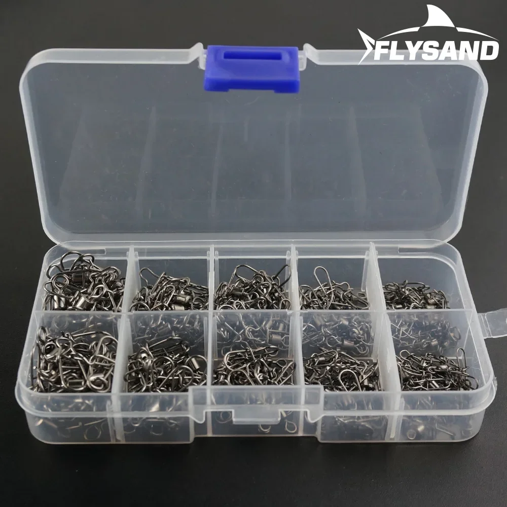 Premium Stainless Steel Fishing Swivels Set 6 Premium Stainless Steel Fishing Swivels Set - Image 6