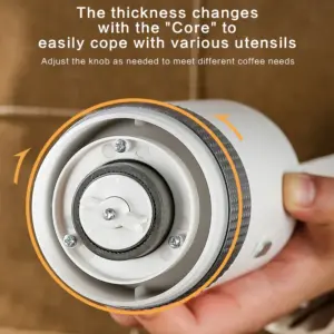 Portable Electric Coffee Grinder 18.8cm, 1000mAh 14 Sde7bb89f70ce4522a5ae4c9702844603s
