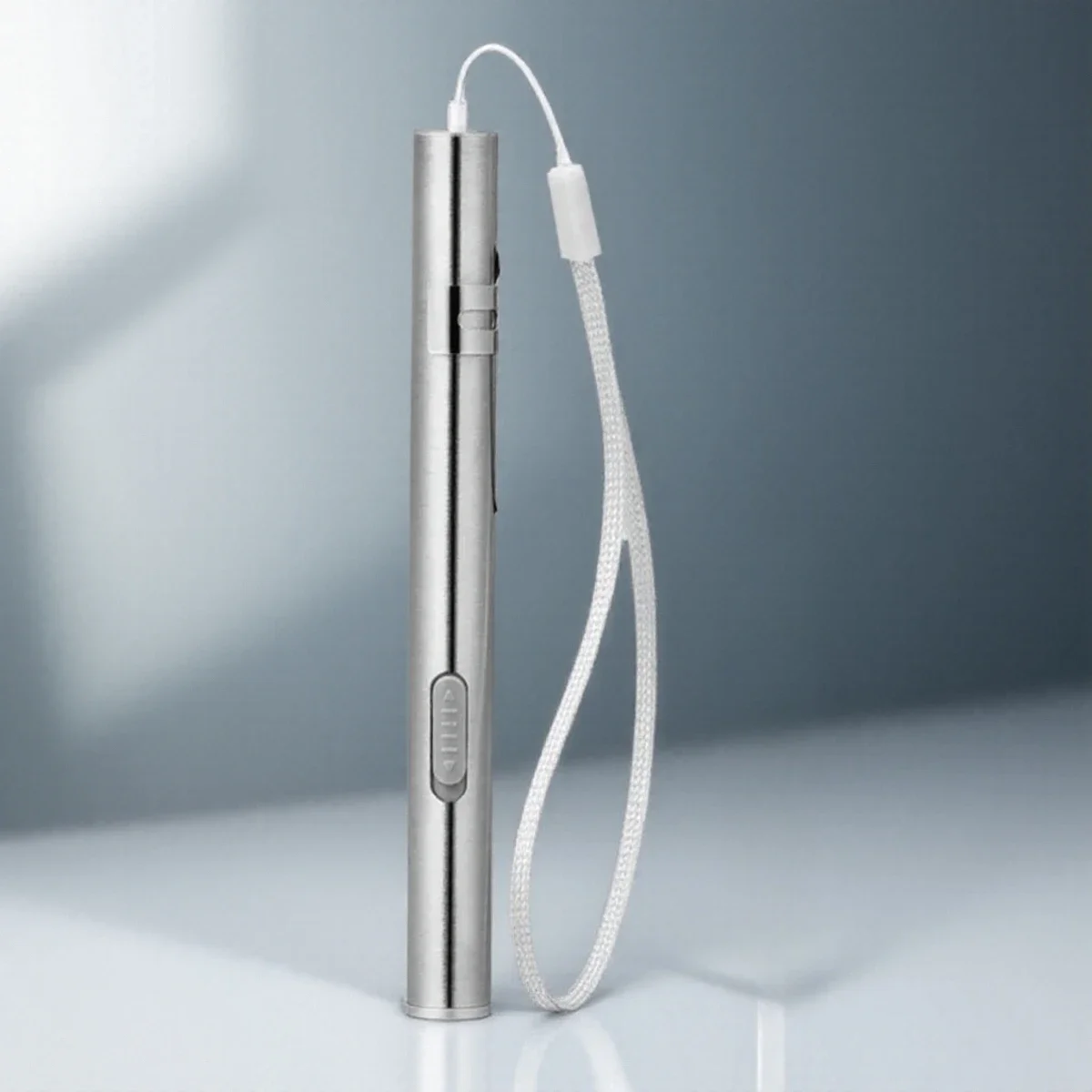 Mini LED Flashlight with Stainless Steel Body 7 Mini LED Flashlight with Stainless Steel Body - Image 7