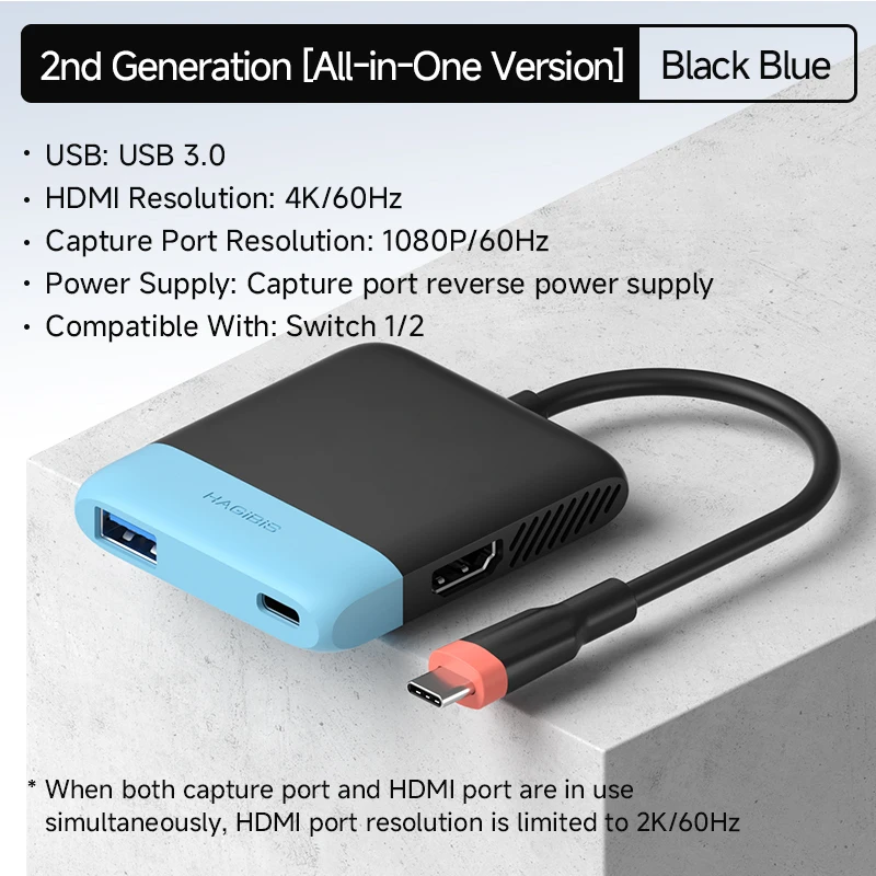 Hagibis Switch 2 4K Video Capture Card 8 Hagibis Switch 2 4K Video Capture Card - Image 8