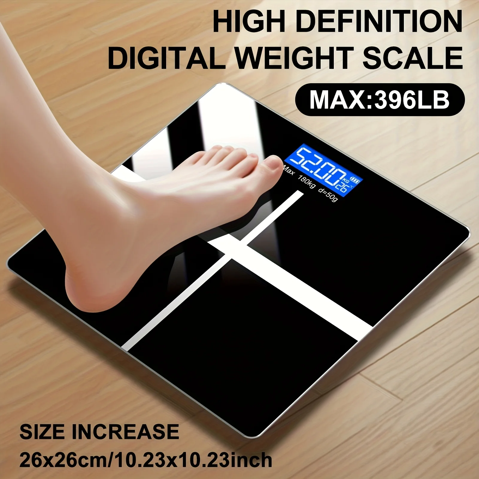 High-Precision Digital Scale 180kg 396lb 2 High-Precision Digital Scale 180kg 396lb - Image 2