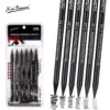 Graphite Artist Pencils Set 2B-8B, HB, E