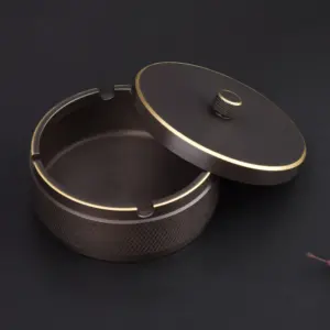 Brass Ashtray with Optional Lid - Modern Design 16 Sdf80fbf72d5047c0a31ba613af8f120dp