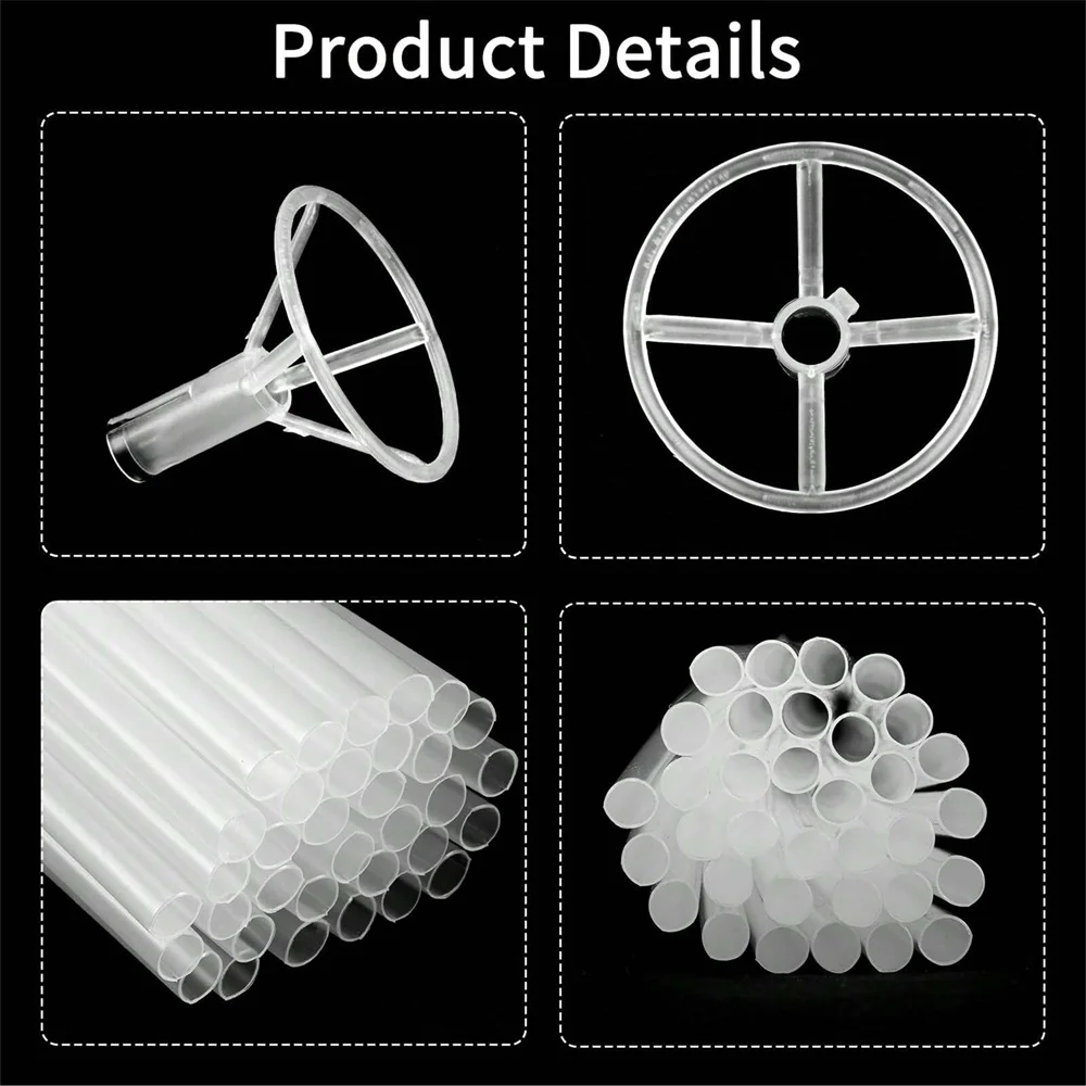 Clear Balloon Sticks with Cups for Events 3 Clear Balloon Sticks with Cups for Events - Image 3