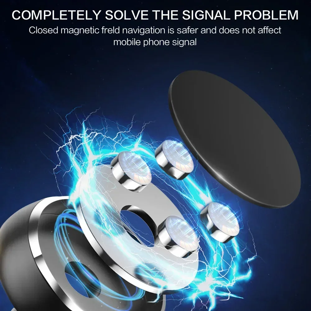 Magnetic Car Phone Holder with N52 Magnets 4 Magnetic Car Phone Holder with N52 Magnets - Image 4