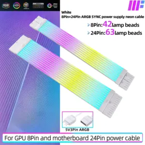 MetalFISH ARGB Extension Cable for PC Lighting 19 Sdf93546f89de45b1a2929efa1daabfc4p