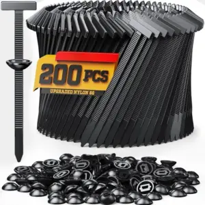 Heavy-Duty Nylon Cable Tie Buckle Set for Automotive