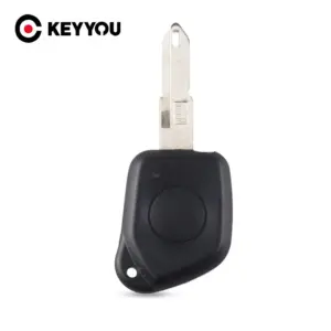 Peugeot 106-406 Black ABS Key Shell Replacement