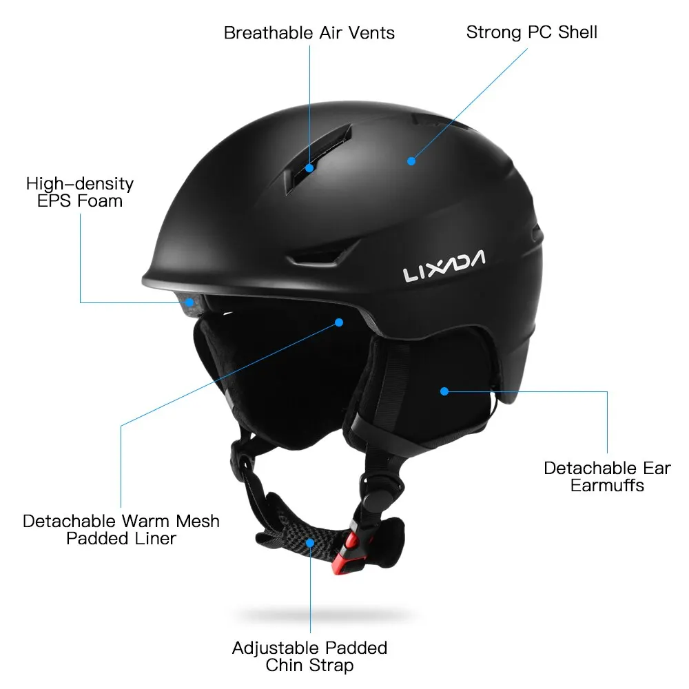 Stylish Snowboard Helmet with Ventilation 5 Stylish Snowboard Helmet with Ventilation - Image 5