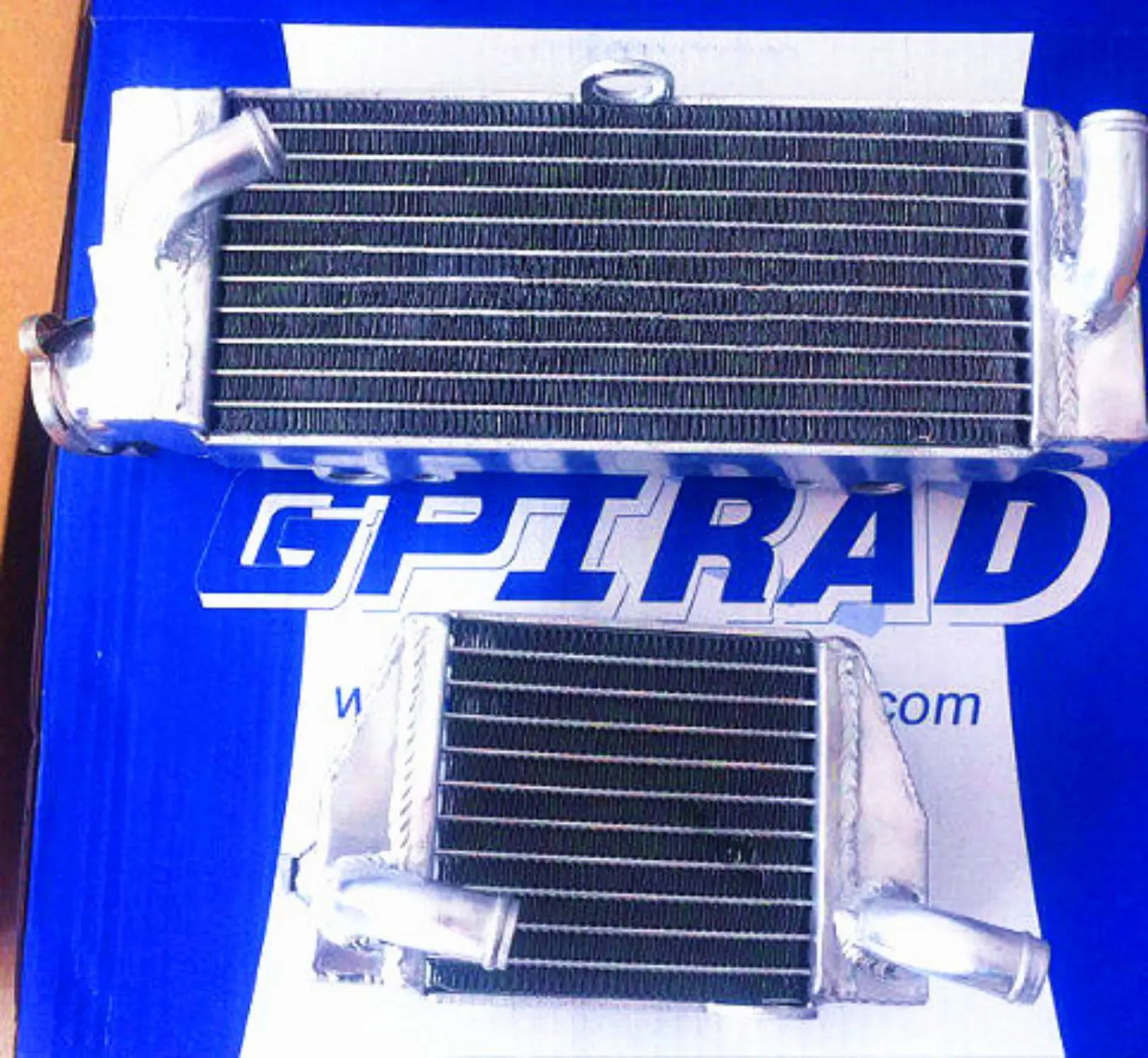 KTM 85 SX & 105 SX Aluminum Radiator Pair 2 KTM 85 SX & 105 SX Aluminum Radiator Pair - Image 2
