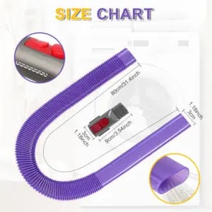 Vibrant Purple Dyson Vacuum Flexible Hose 11 Se0292e26cf7d4015ada37291d0cc202f3