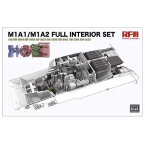 M1A1/M1A2 Abrams Tank Interior Kit 1/35