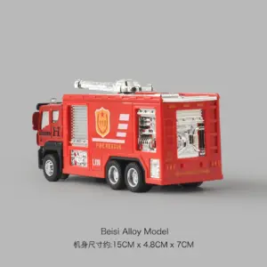 Alloy Fire Truck Toy for Kids and Collectors 13 Se074f2e1f59046578fd46ed418596154r