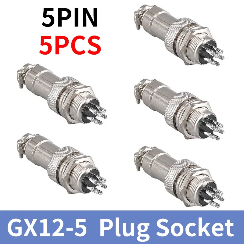 GX12 Circular Connector Set with 12mm Diameter 7 GX12 Circular Connector Set with 12mm Diameter - Image 7
