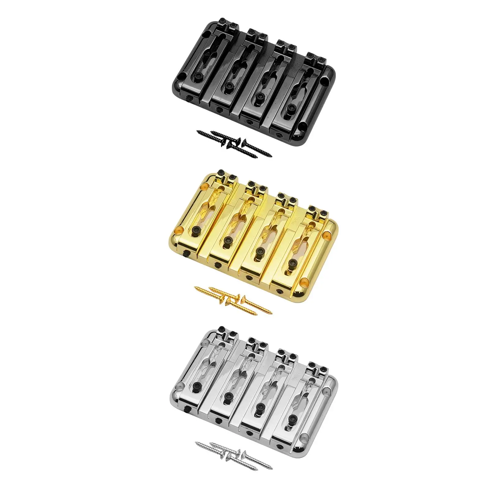 4-String Electric Bass Bridge 90×60mm 4 4-String Electric Bass Bridge 90×60mm - Image 4