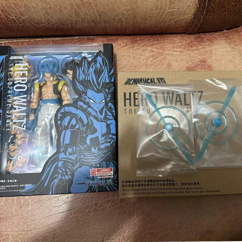 Gogeta Blue Super Saiyan Action Figure 4 Gogeta Blue Super Saiyan Action Figure - Image 4