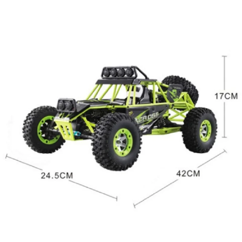 12428 Off-Road RC Monster Truck with 50 km/h Speed 2 12428 Off-Road RC Monster Truck with 50 km/h Speed - Image 2